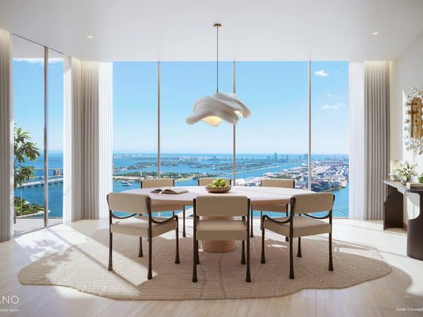Delano Residences & Hotel Miami - Residence Dining Room