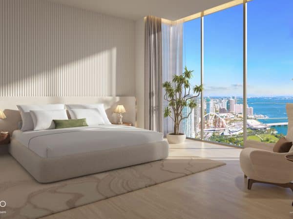 Delano Residences & Hotel Miami - Residence Primary Bedroom